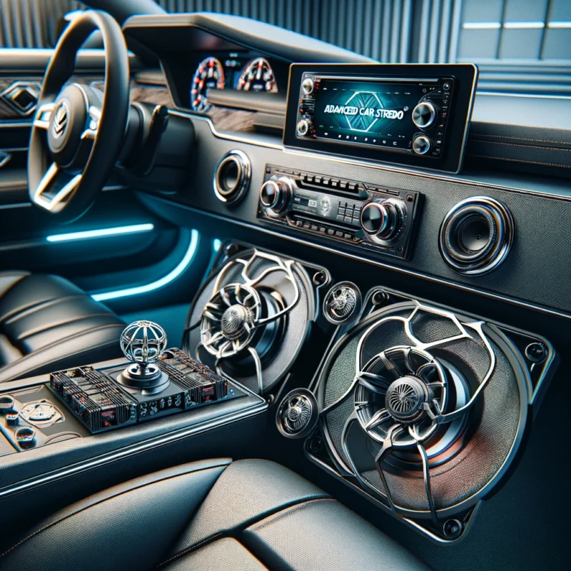 A-high-quality-image-showcasing-a-car-audio-system-installation-with-the-Advanced-Car-Stereo®-logo.-The-image-features-premium-speakers-a-modern-ca
